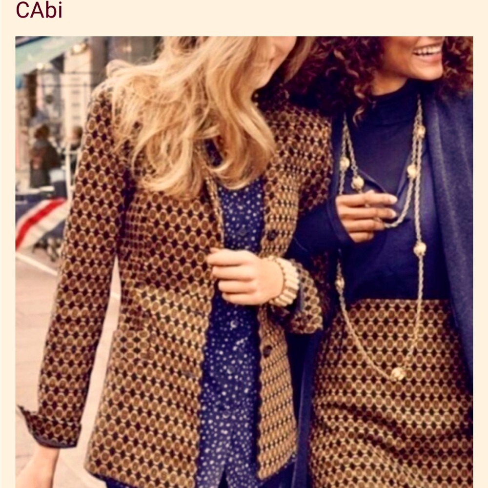 CAbi Medallion Jacket